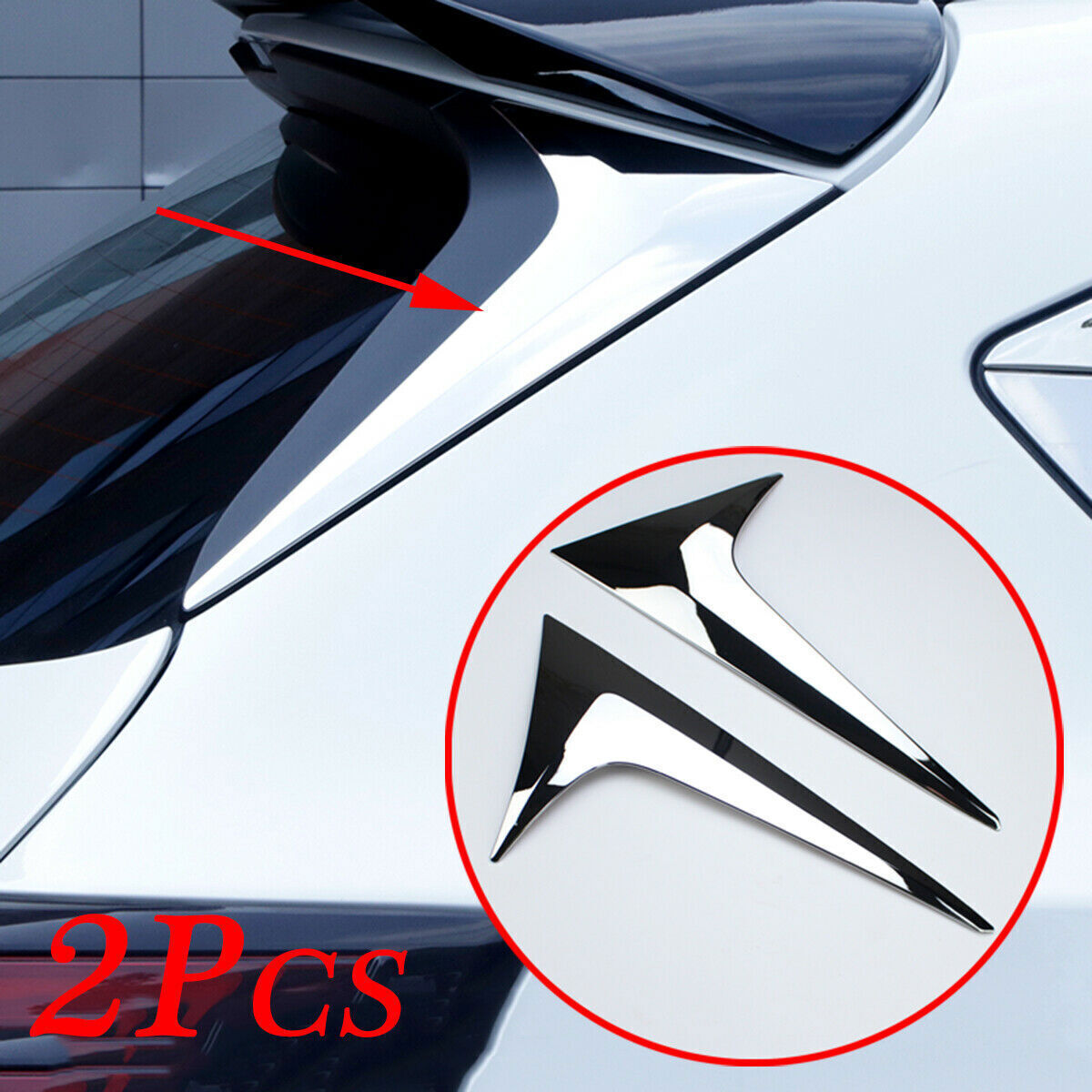 Car Rear Window Strip Cover Trim for Mazda CX-5 KF 2017-2022 Chrome Accessories