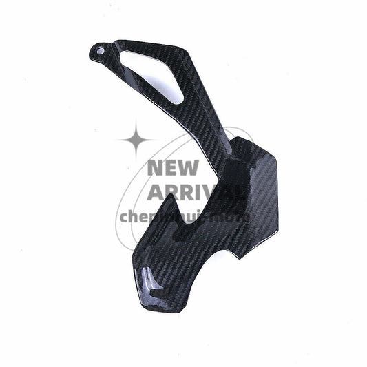 For R1 R1M 2015-2022 Carbon Fiber Front Chain Guard Cover MT10 FZ-10 2016-2023