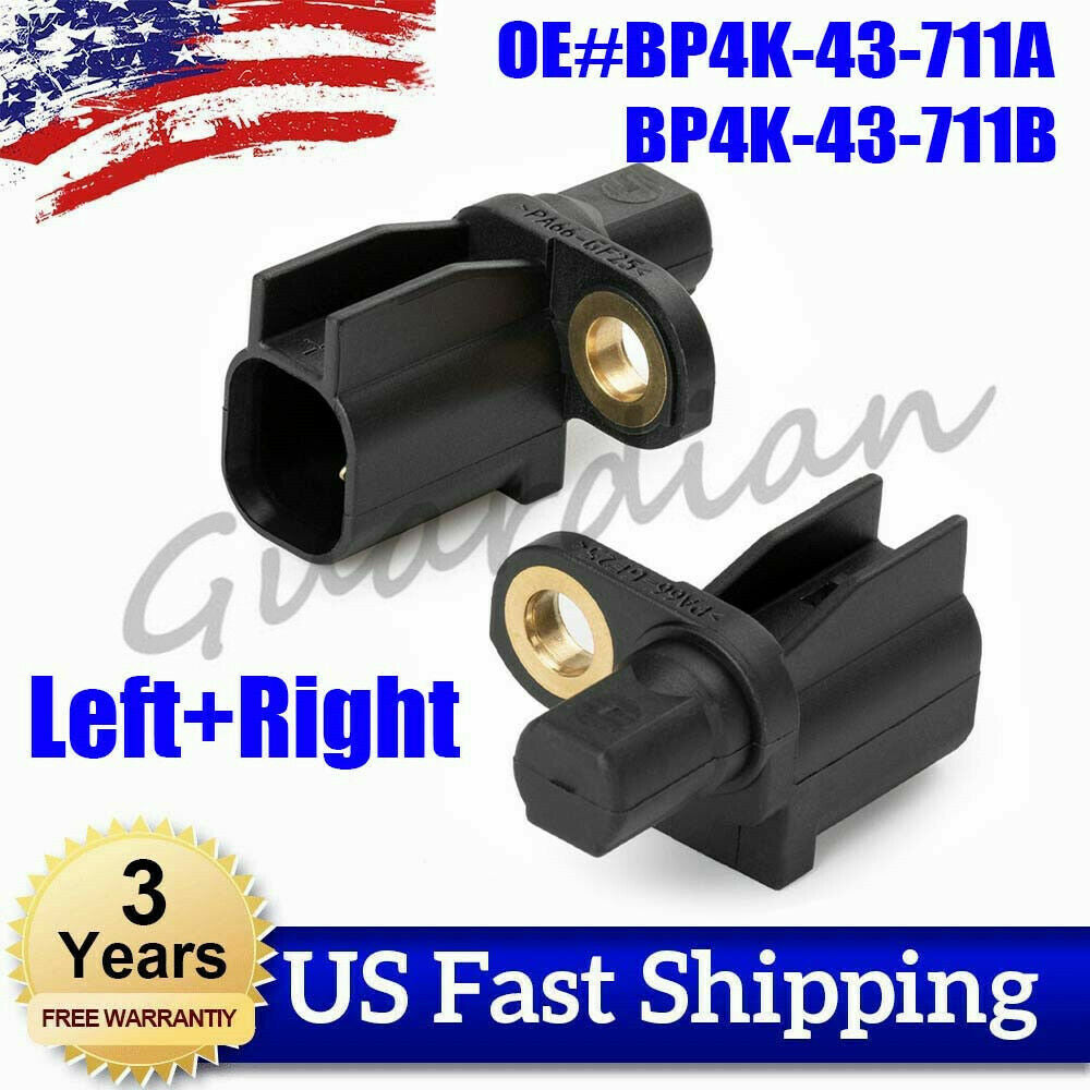 2PCS BP4K-43-711A BP4K43711B Rear ABS Wheel Speed Sensor L+R set for VOLVO for FORD