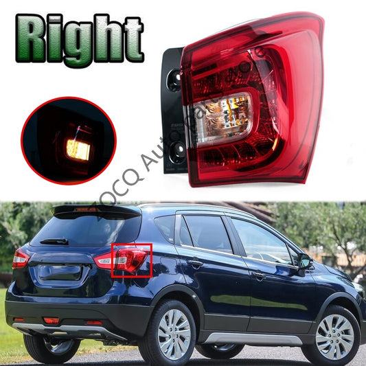 Right LED Tail Lamp Brake Reverse Warning Lamp for Suzuki SX4 S-CROSS 2017-2021 v