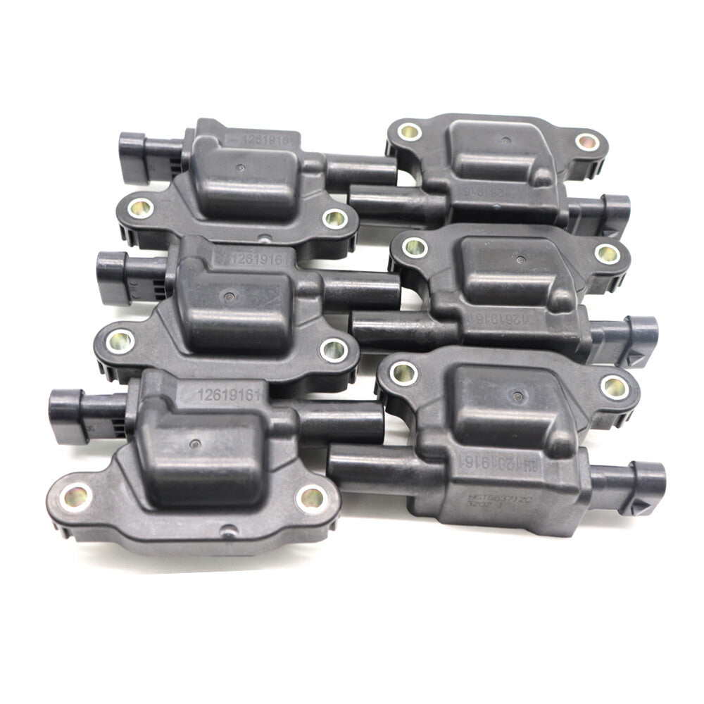 6-pack of high-quality ignition coils for GimChill for Chevrolet for Sierra Silverado 1500 for Corvette CTS