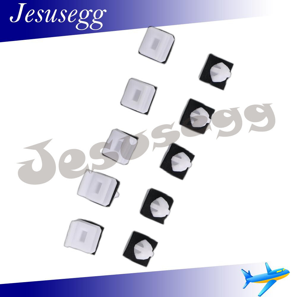 10x Side Skirt Sill Seal Panel Mounting Trim Clips for Acura for Honda for Accord for Civic