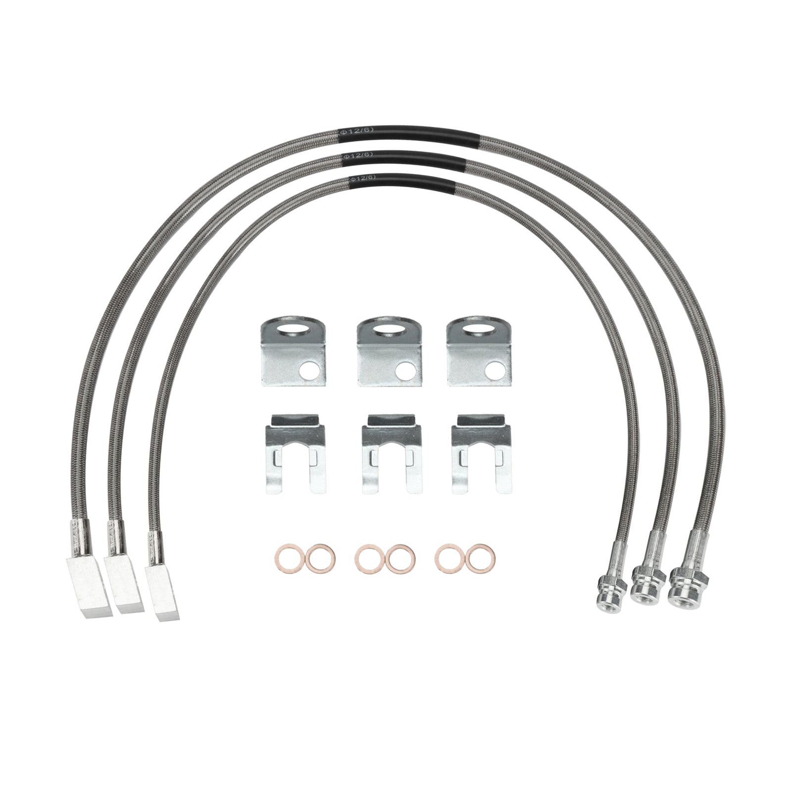 for Jeep Cherokee XJ 1984-2001 & for Wrangler TJ YJ 1987-2006 Front Rear Brake Lines Q