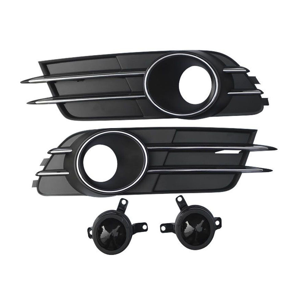 Front Fog Light Frame Lower Grille Lamp Cover W/ACC for Audi A6C7 2012-2015 13
