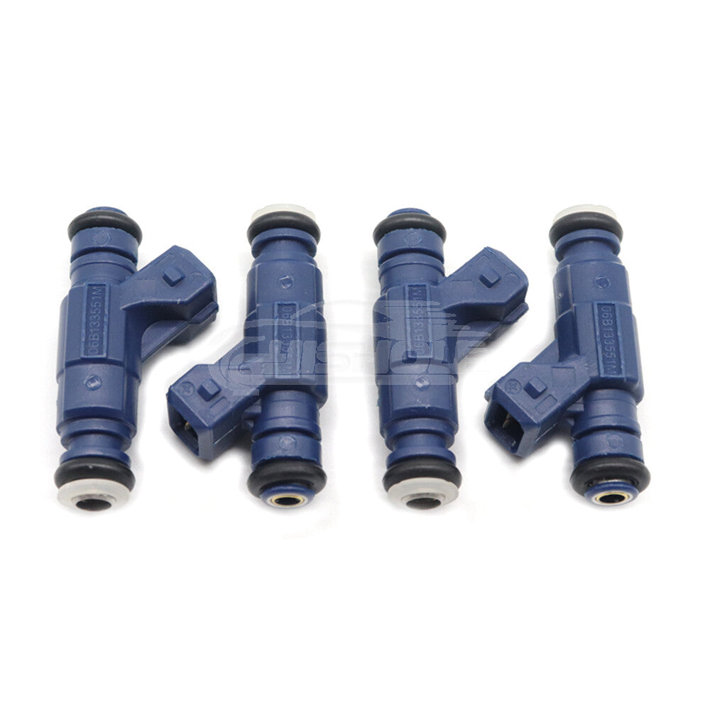 4-piece fuel injector kit 0280156065 suitable for Audi for A4 and for Volkswagen for Passat 1.8L turbo 06B133551M