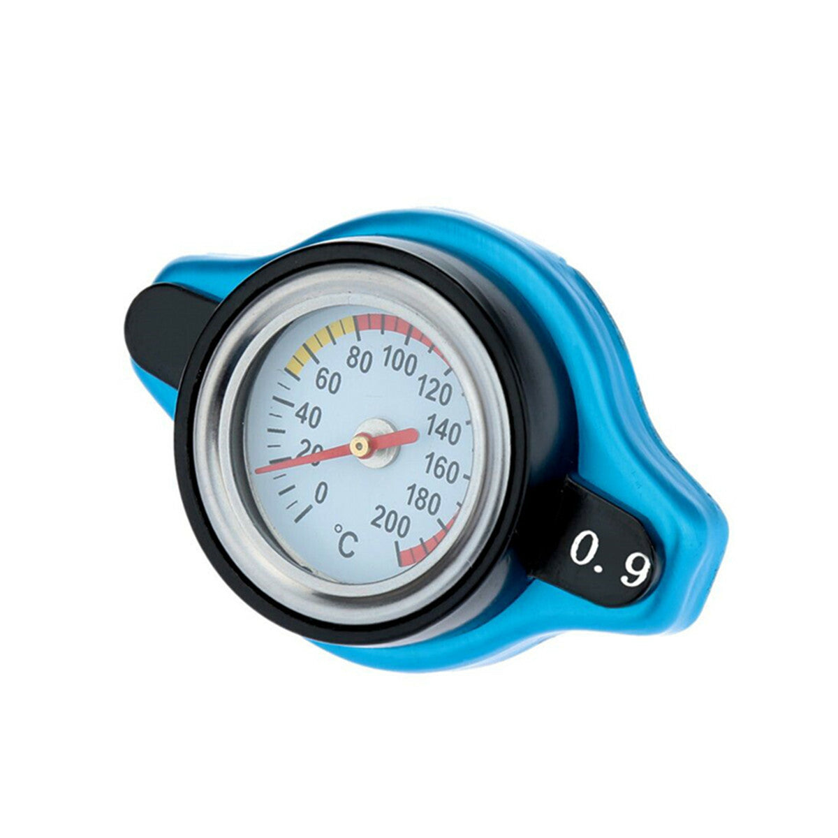 New Car Thermostatic Gauge Radiator Cap 0.9 Bar Small Head Water Temp Meter