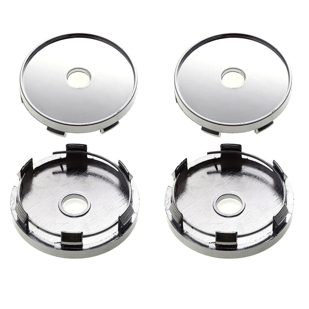 4Pcs Universal 60mm Car Wheel Rim Center Hub Cap Cover Wheel Center Cap Cover Q