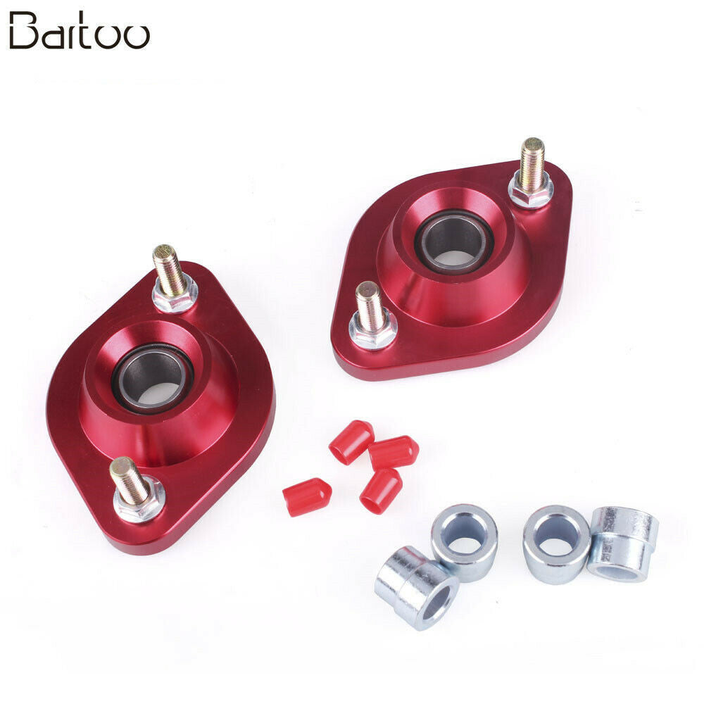 Shock Top Mount Set Car for BMW E30 E46 Z3 Pillow Ball Rear Upper Camber Plate