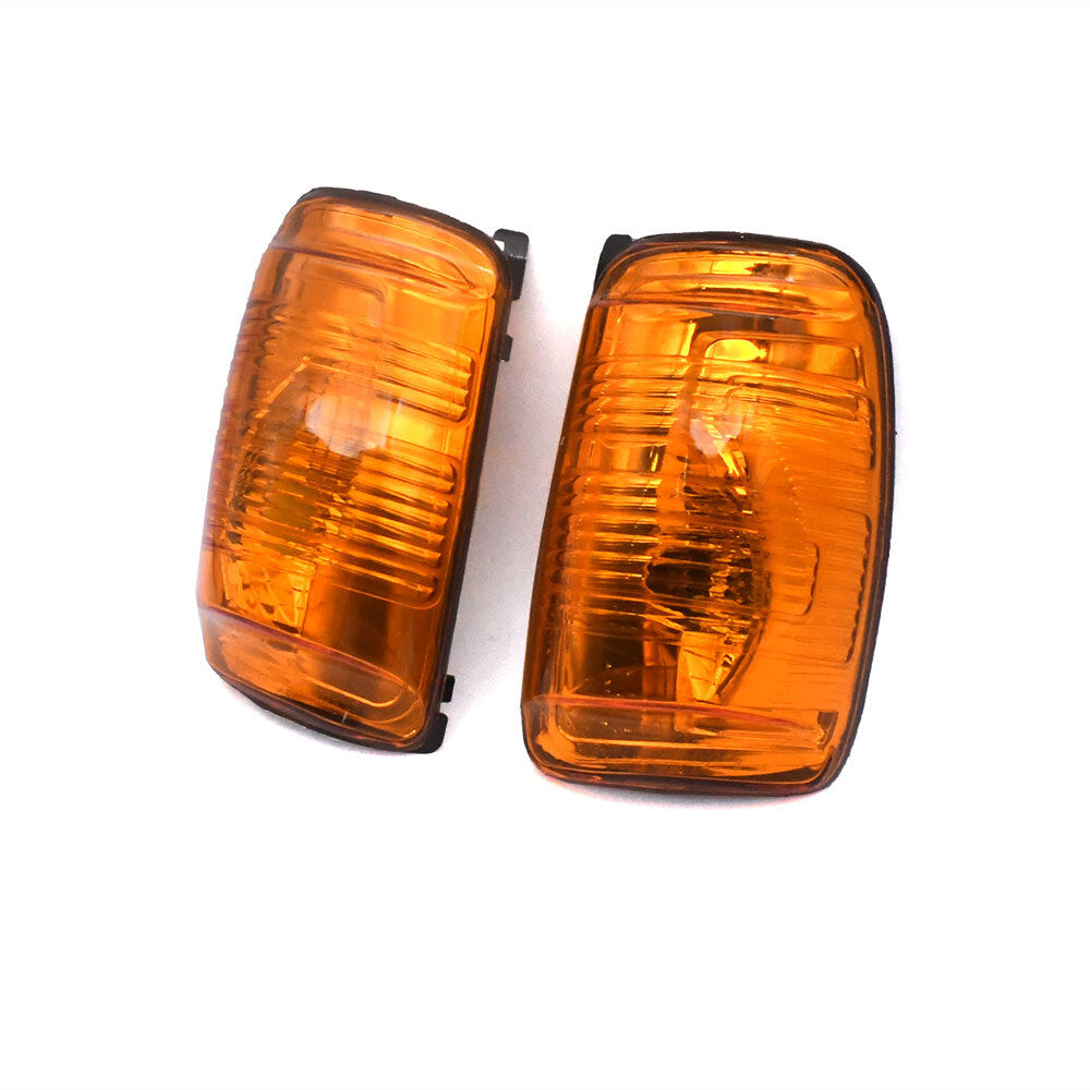 Yellow left and right side mirror turn signals apply to Transit 150-250 models. n