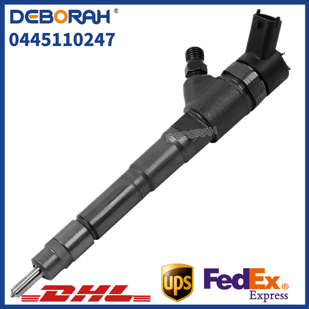 0445110247 Fuel Injector for Iveco Daily Massif for Fiat Ducato 160 Multijet 3.0 D