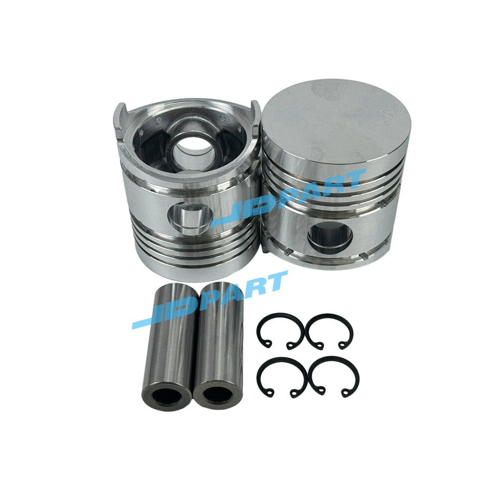 2 Piston Kits + 0.5mm for ZL600 Engine Parts