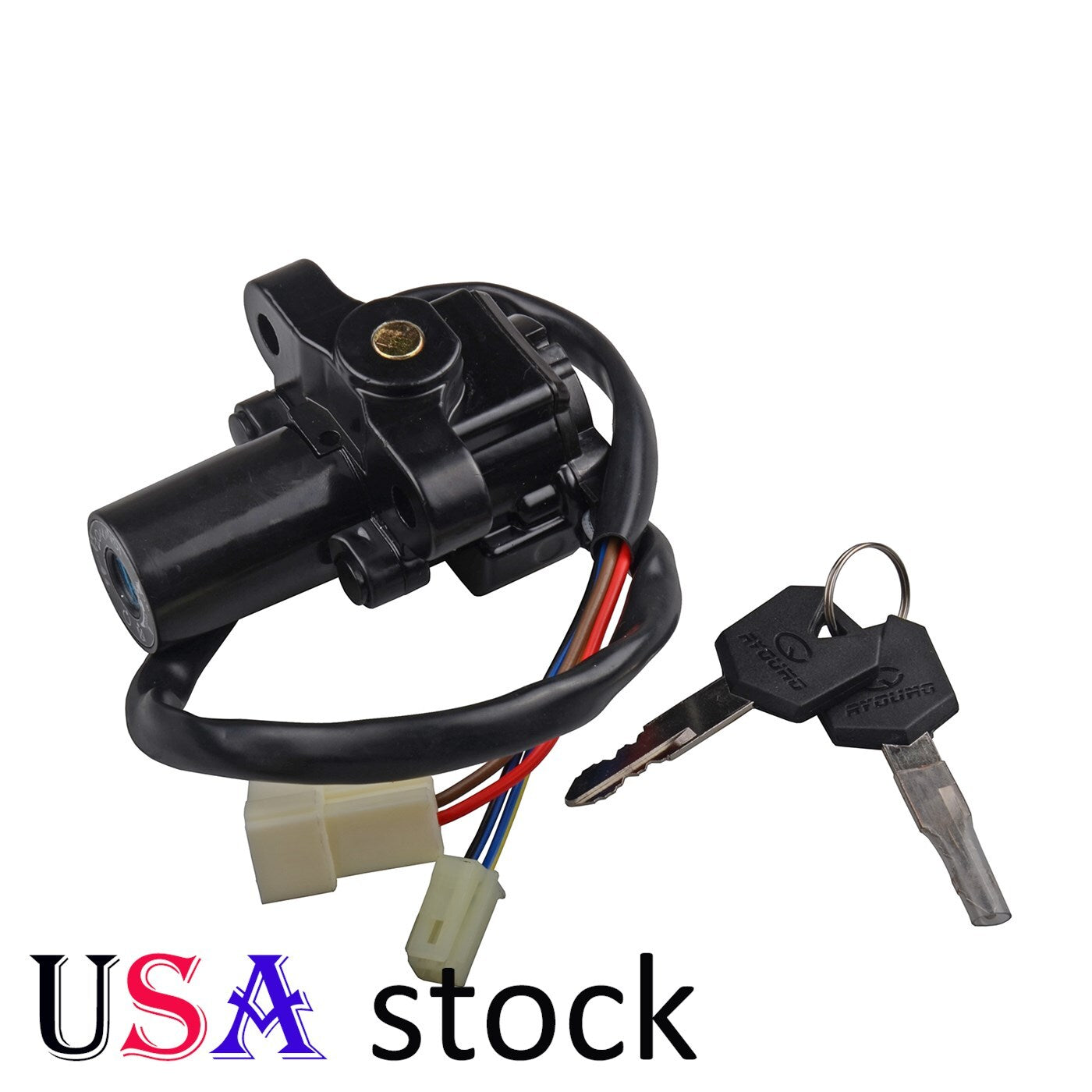 US Ignition Switch Set Gas Cap Lock Key for Yamaha YZF R1 04-14 R6 06-16 MT01 Q