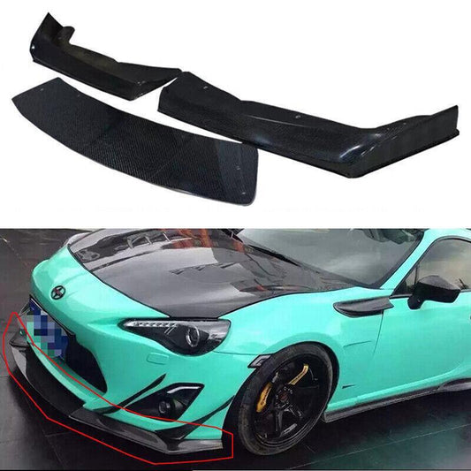 Carbon fiber front bumper boiler lip for Toyota GT86 and for Subaru BRZ Coupe 2013-2019