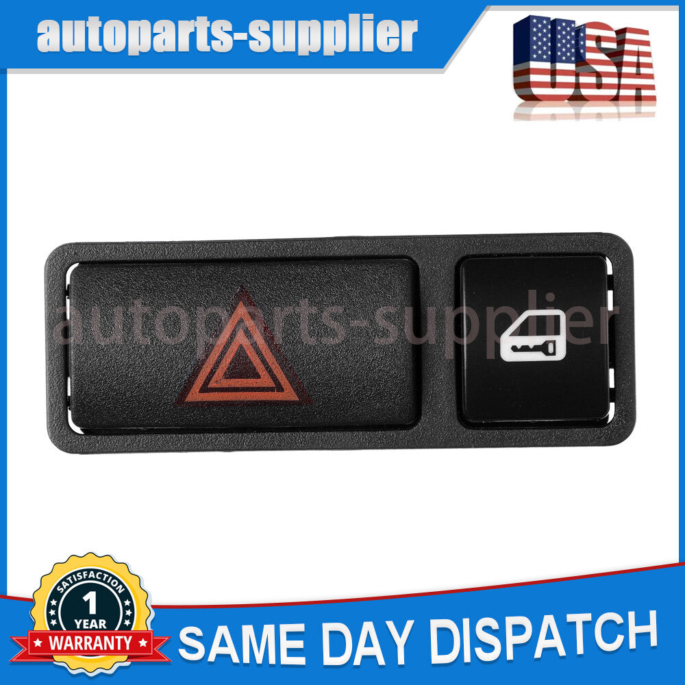 Danger warning door central locking switch 61318368920 is suitable for BMW E46, E53, E85, etc.