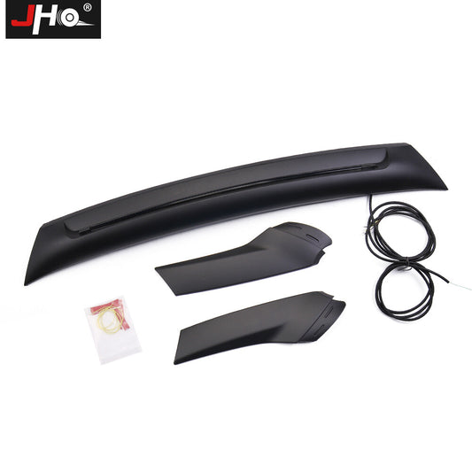 Bug Shield Hood Deflector Guard Bonnet Protector With Lights For F150 2015-2021