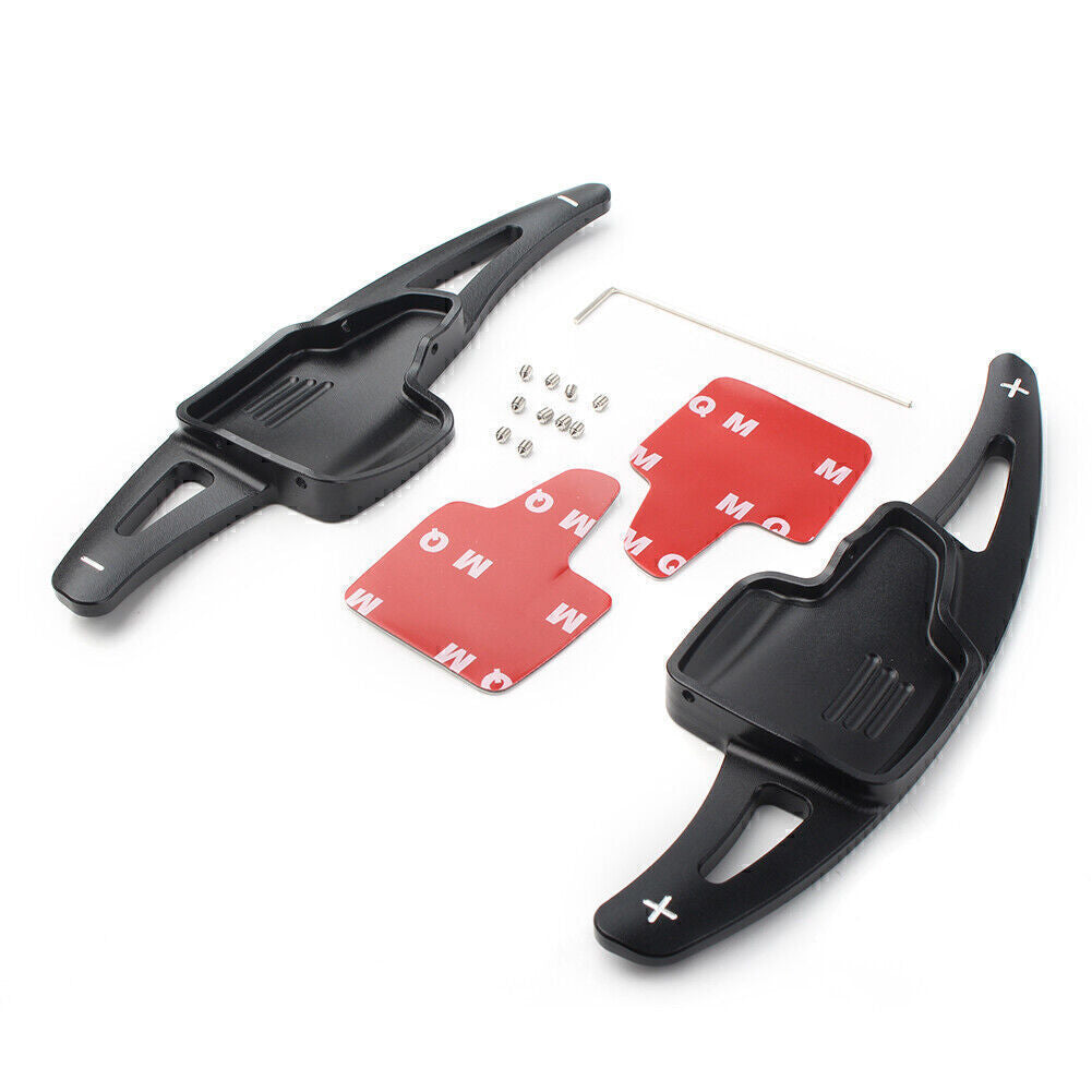 Fit for Ford Focus 2015-2017 Escape 2017-19 2x Black Shift Paddle Shifter Extension