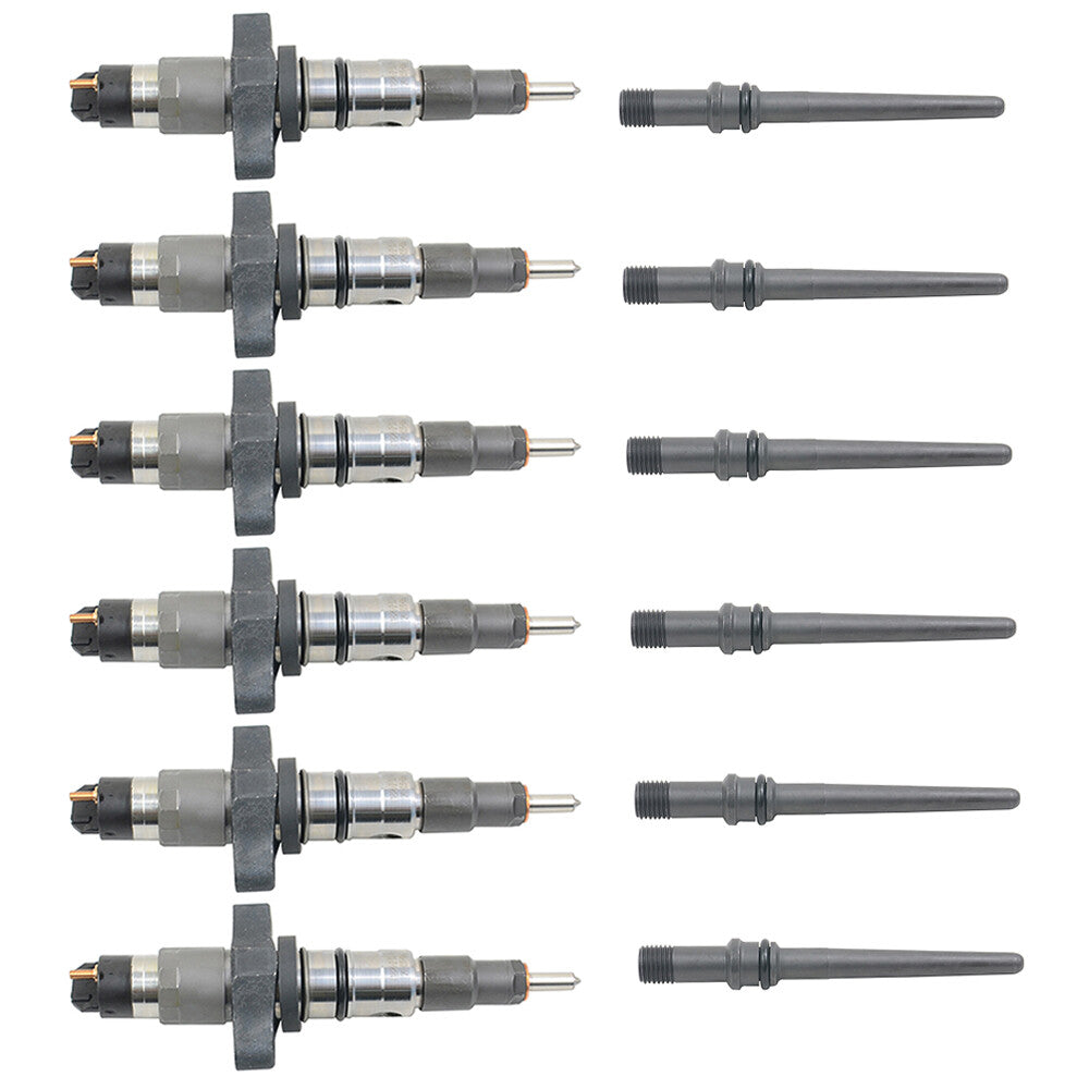 Fits 5.9L Diesel 2004-2009 for Dodge for Ram Common Rail Injector tubes Set of 6