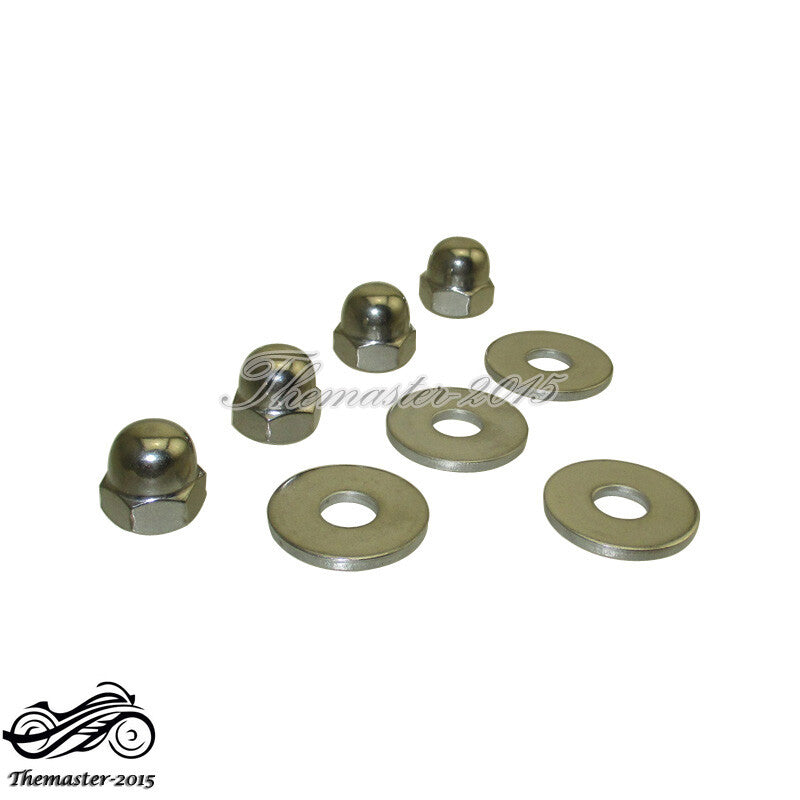 Rear Shock Nuts Washers for Honda CA100 CA102 CA105T CA110 CA200 CT90 CT70 Z50 Q