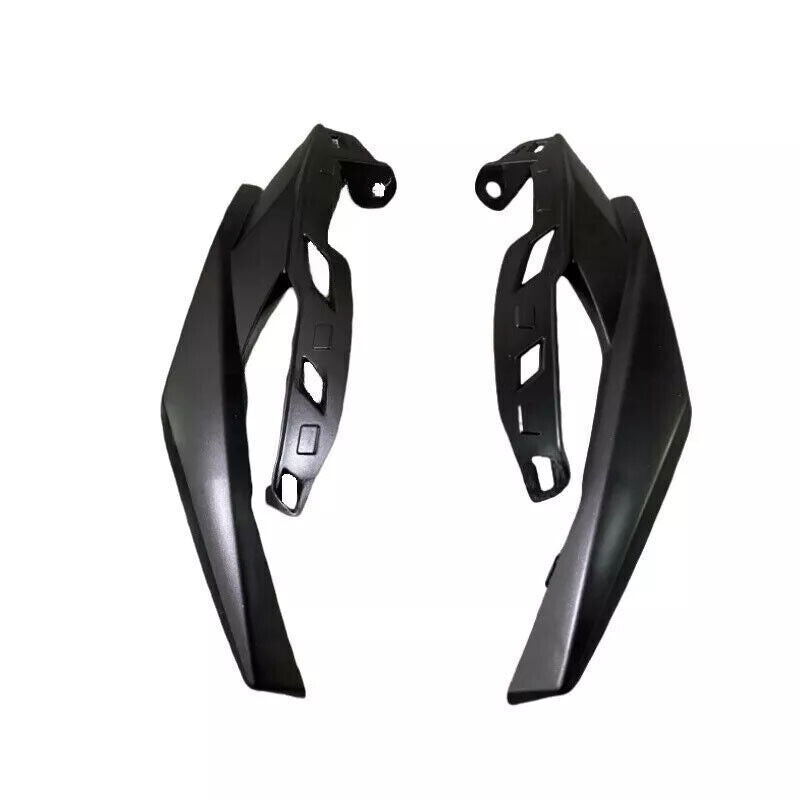 Matte Black Headlight Fairing Side Covers Cowls for Kawasaki Z1000 2014-2019