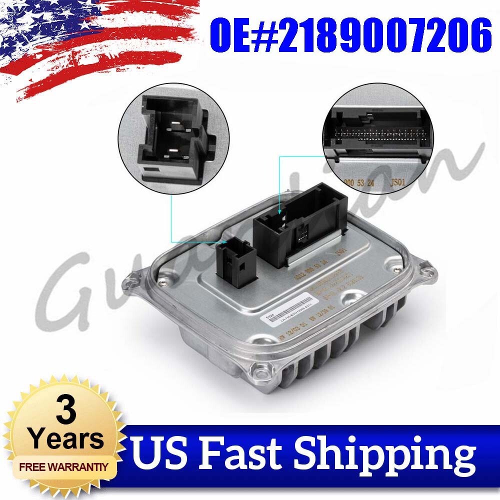 1PC LED Headlight Ballast Control Unit 2189007206 for Mercedes-Benz E63 AMG E200
