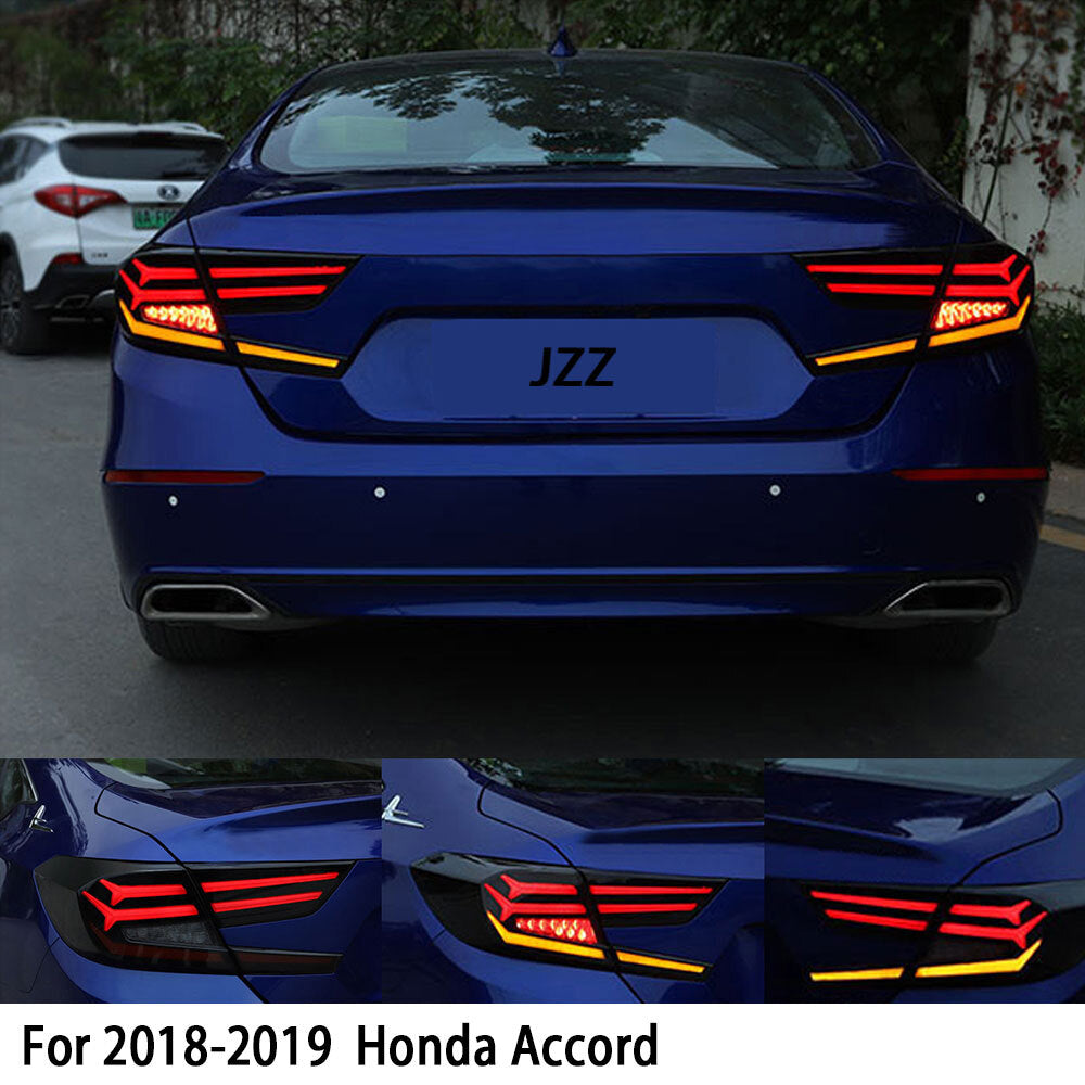 LED Rear Tail Lights Fit for Honda Accord 2018 2019 2020 Start Animation