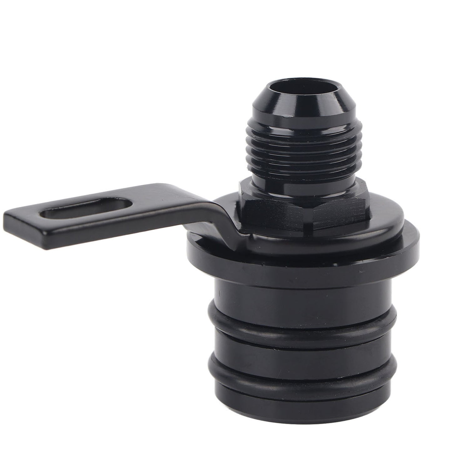 _ 10AN Breather Fitting Adapter Black Aluminium Alloy Lightweight Car For Oil