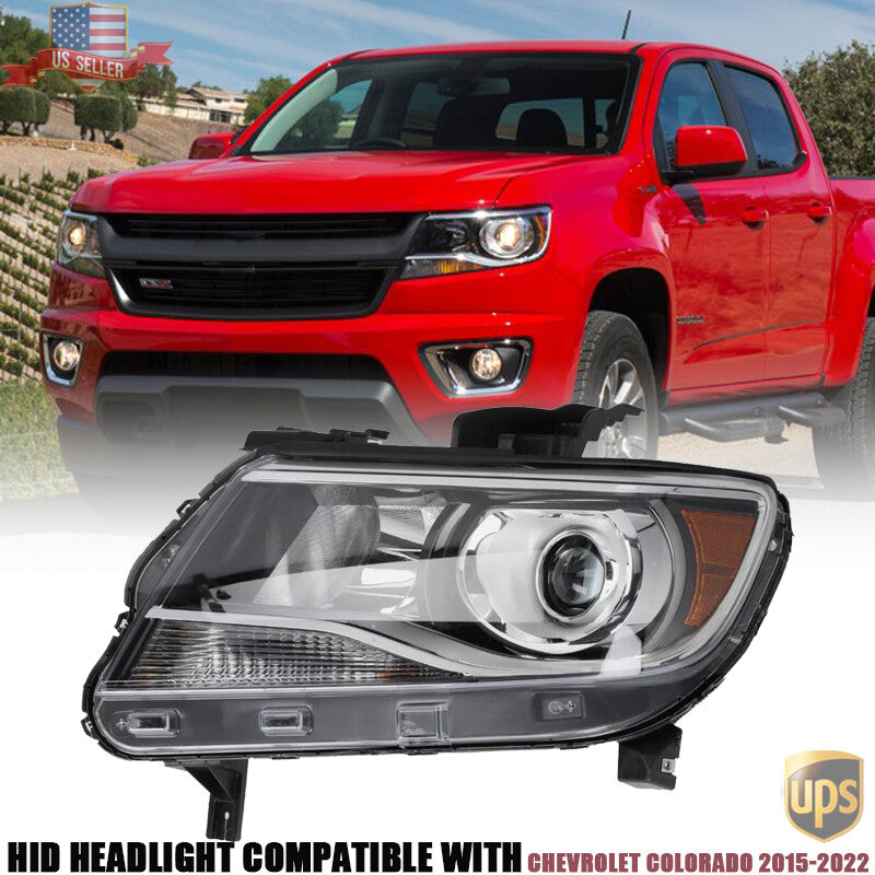 HID Projector Headlight For 2015-2022 for Chevrolet Colorado Driver LH GM2502408