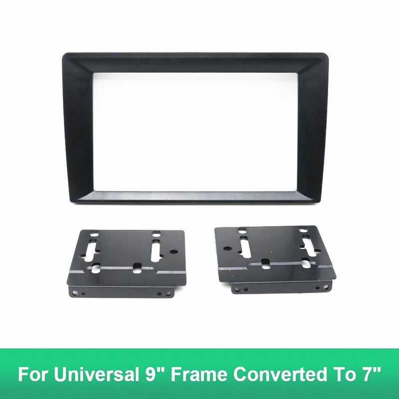 Universal Fascia 9 inch Frame change to 7 inch 2 Din Car Radio Fascia frame Beze