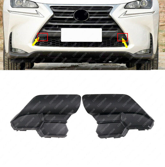 Front bumper eyelet caps (2 pieces) for Lexus NX200t/300h (2015-2017) Q