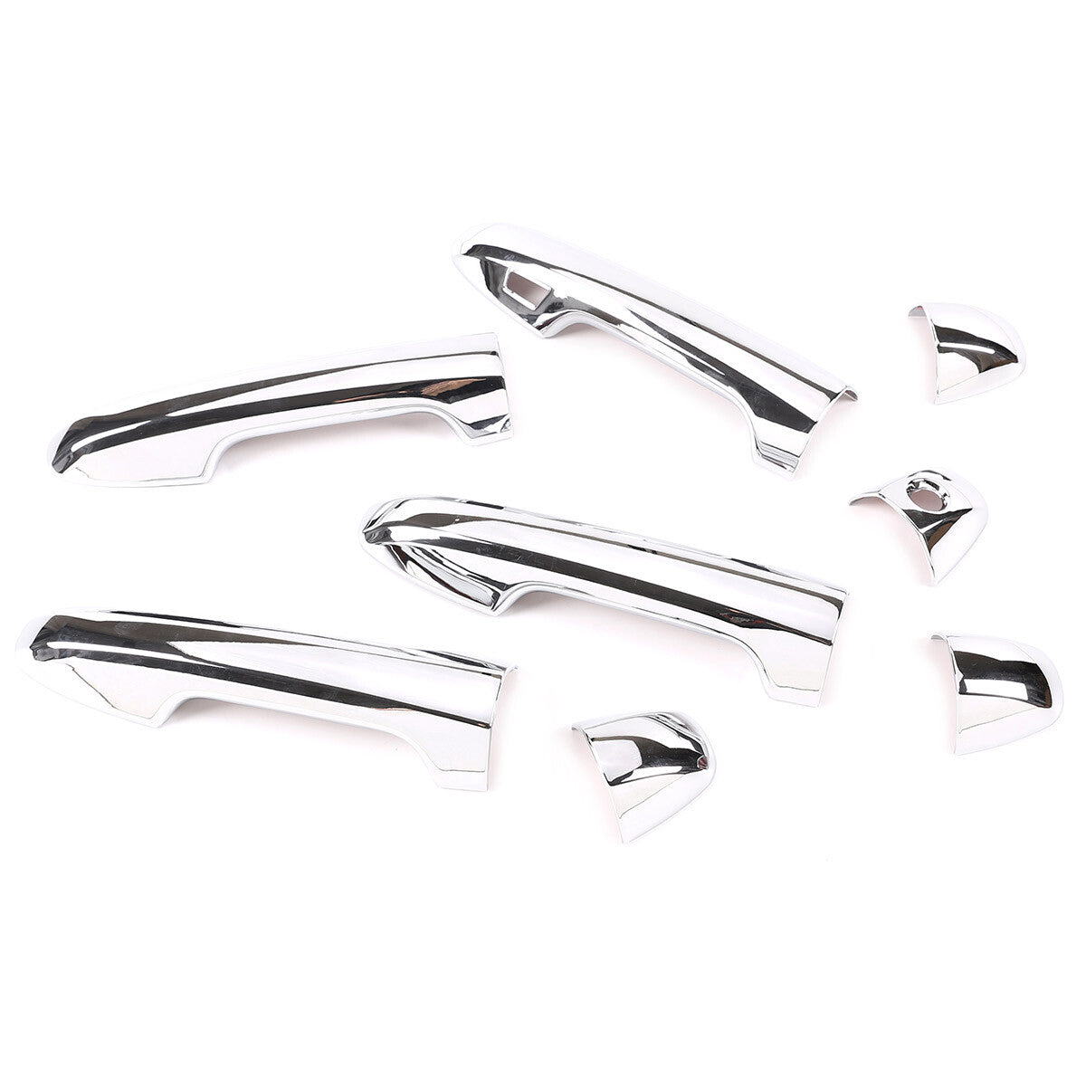 14-piece chrome side mirror + door handle cover trim set for -a Tacoma 2016-2022 n