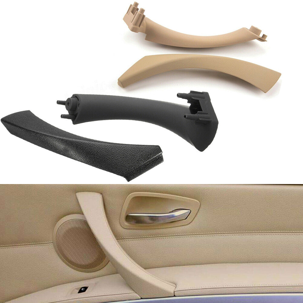 for BMW E90 3-Series Right Inner + Outer Door Panel Handle Pull Cover Trim Q