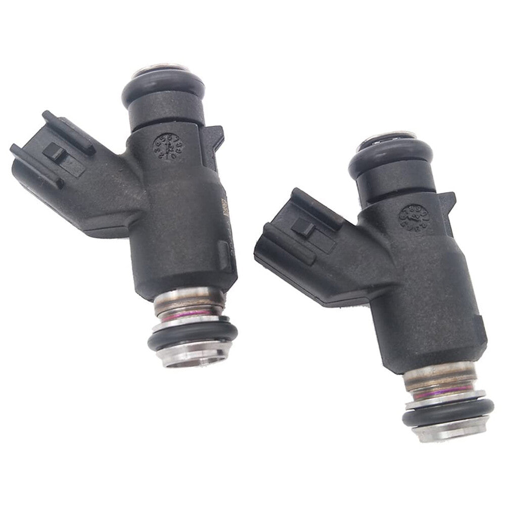 New 2Pcs Fuel Injector for Harley Davidson Motorcycle 25 Degree 27654-06