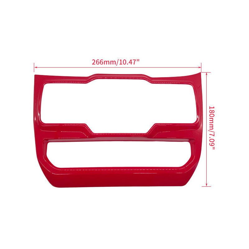 Red Center Dash Window Switch Panel Trim Cover Interior for Jeep for Wrangler JL JLU