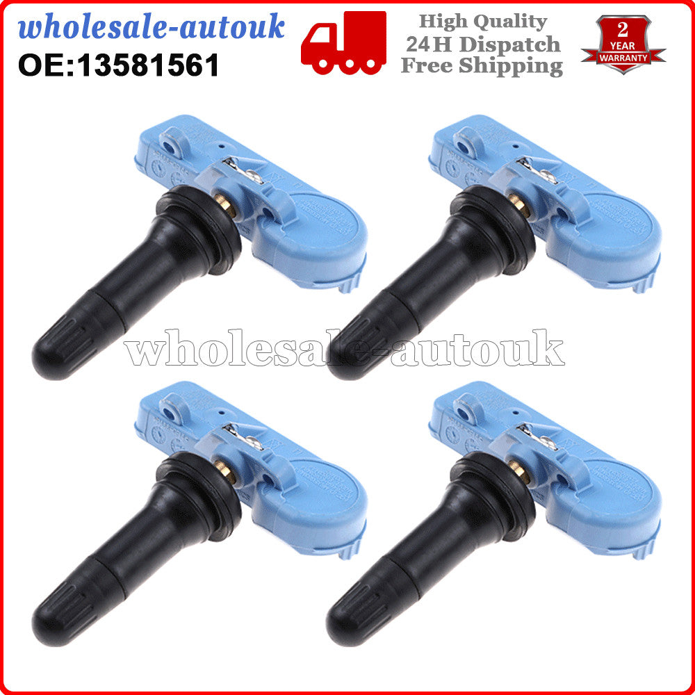 4PCS TPMS Sensor for Vauxhall for Corsa E Mokka Tyre Pressure Monitoring System