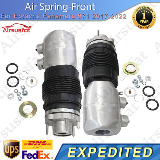 2x for Porsche for Panamera 971 2017-2022 Front LeftRight Air Suspension Spring Bag