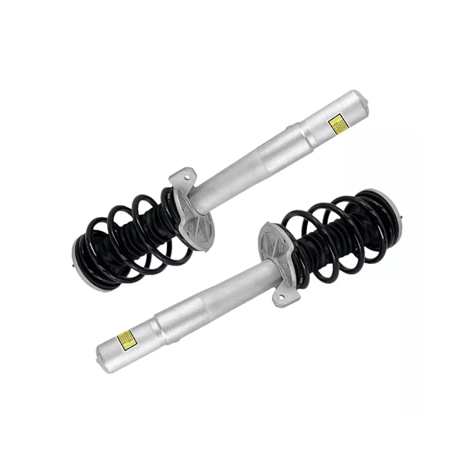 Pair Front Shock Coil Spring Struts w/o EDC for BMW X3 F25 11-17 X4 F26 2015-18