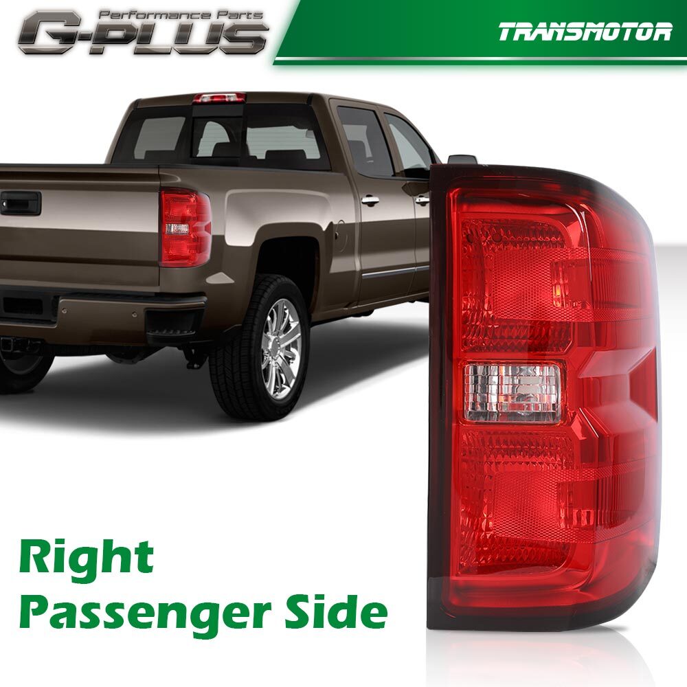 Fits 2014 - 2018 for Silverado 1500 Passenger Side Tail Light Brake Light Brand New - v