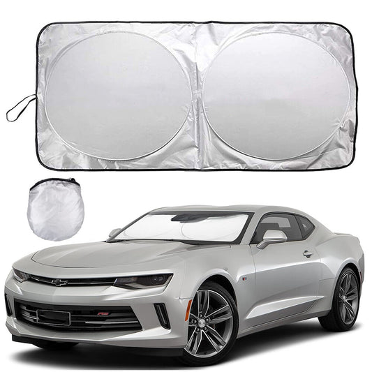Suitable for 2010-2023 Camaro Coupe windshield sunshade UV shield cover - n
