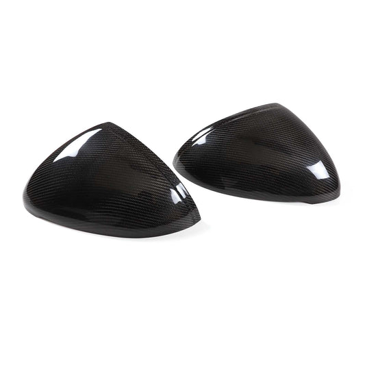 carbon fiber insert mirror cap trim for Porsche Macan 2015 - 2018