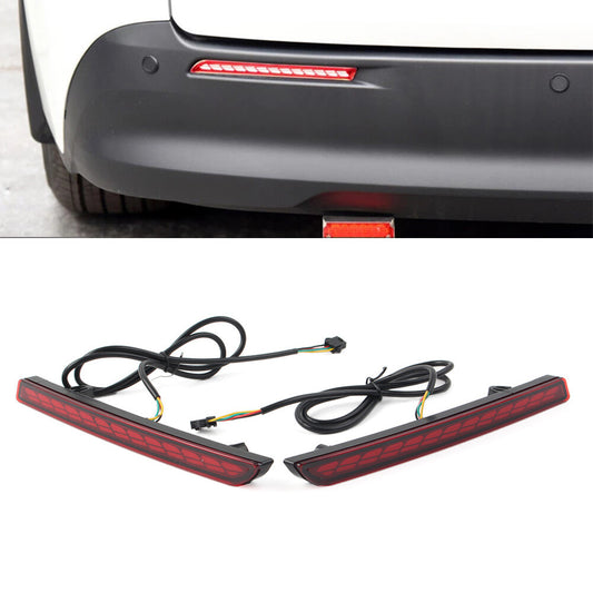 Rear Bumper Light Dynamic Turn Signal Reflector for Toyota for Sienna 2021-23