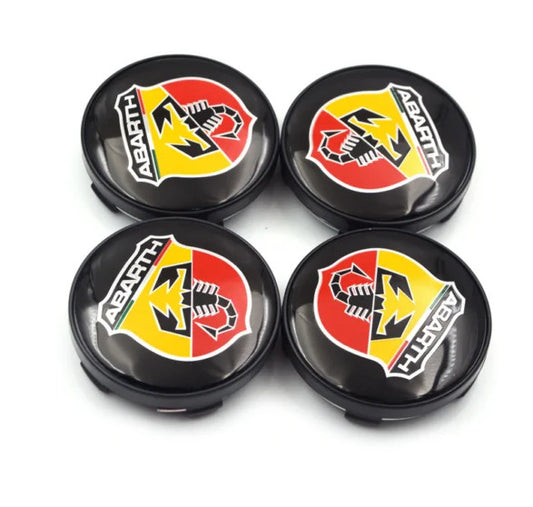 4 Piece Set 69mm for Audi Black Wheel Center Cap Hubcap Rim Cap Emblem 4B0601170A- v