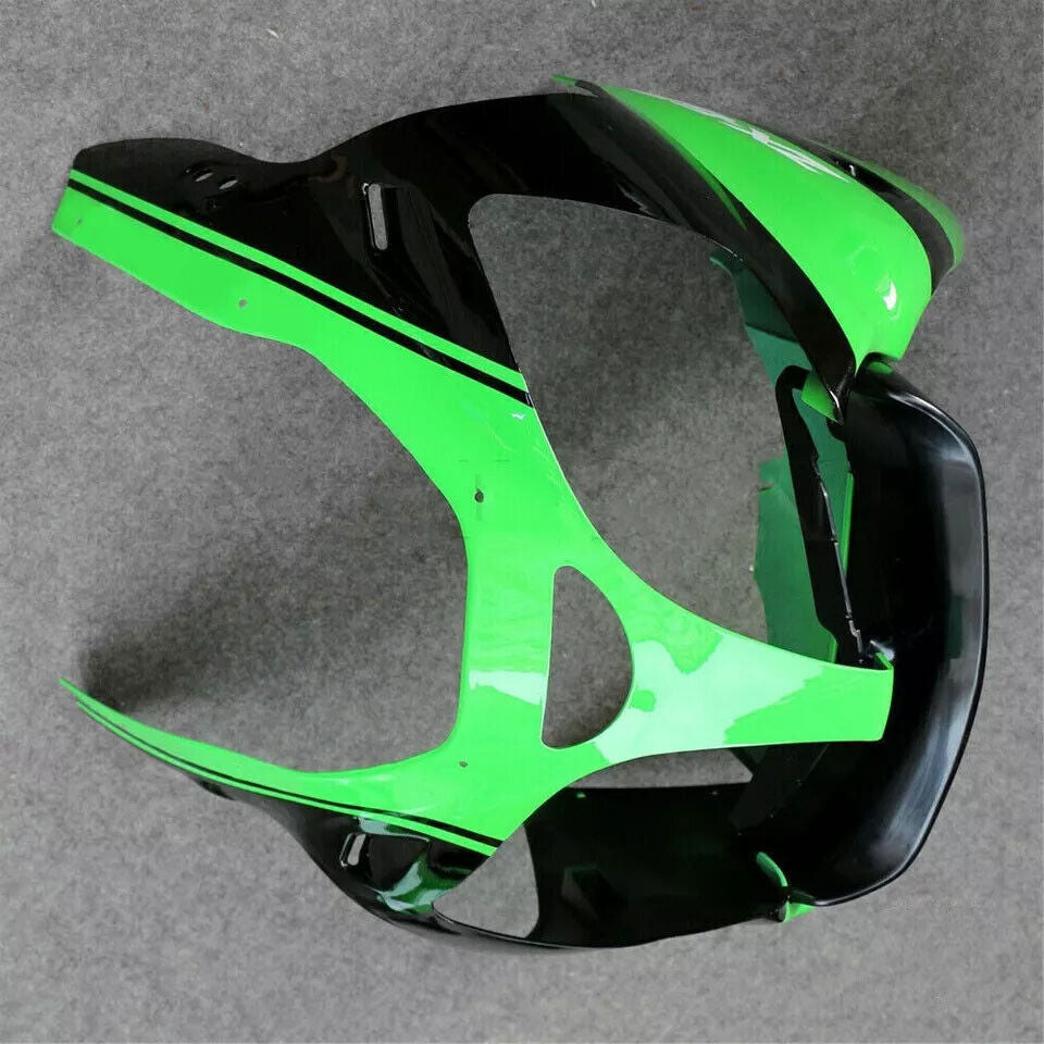 New Front Upper Fairing Headlight Nose Cowl for Kawasaki ZX6R 2000 2001 2002