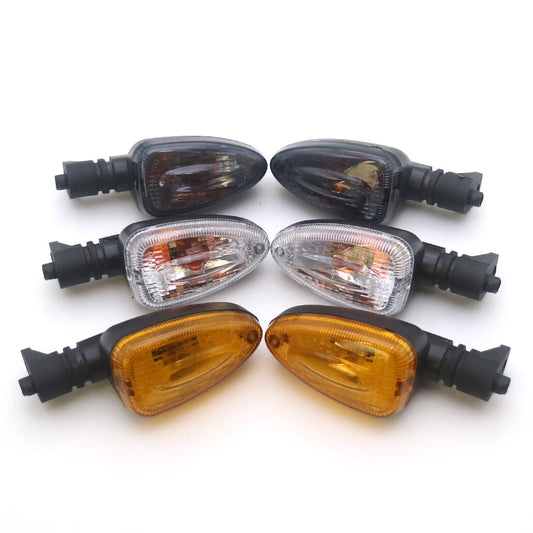 Motorcycle Black Turn Signal Indicator Light for BMW F800S K1200S R1200GS F650GS Q