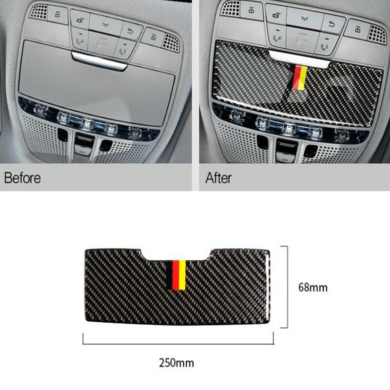 Car front reading light frame cover trim for C-Class W205 C180- n