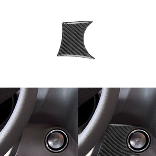 Carbon Fiber Interior Start Cover Trim for Mercedes Benz M-class W164 2006-2011