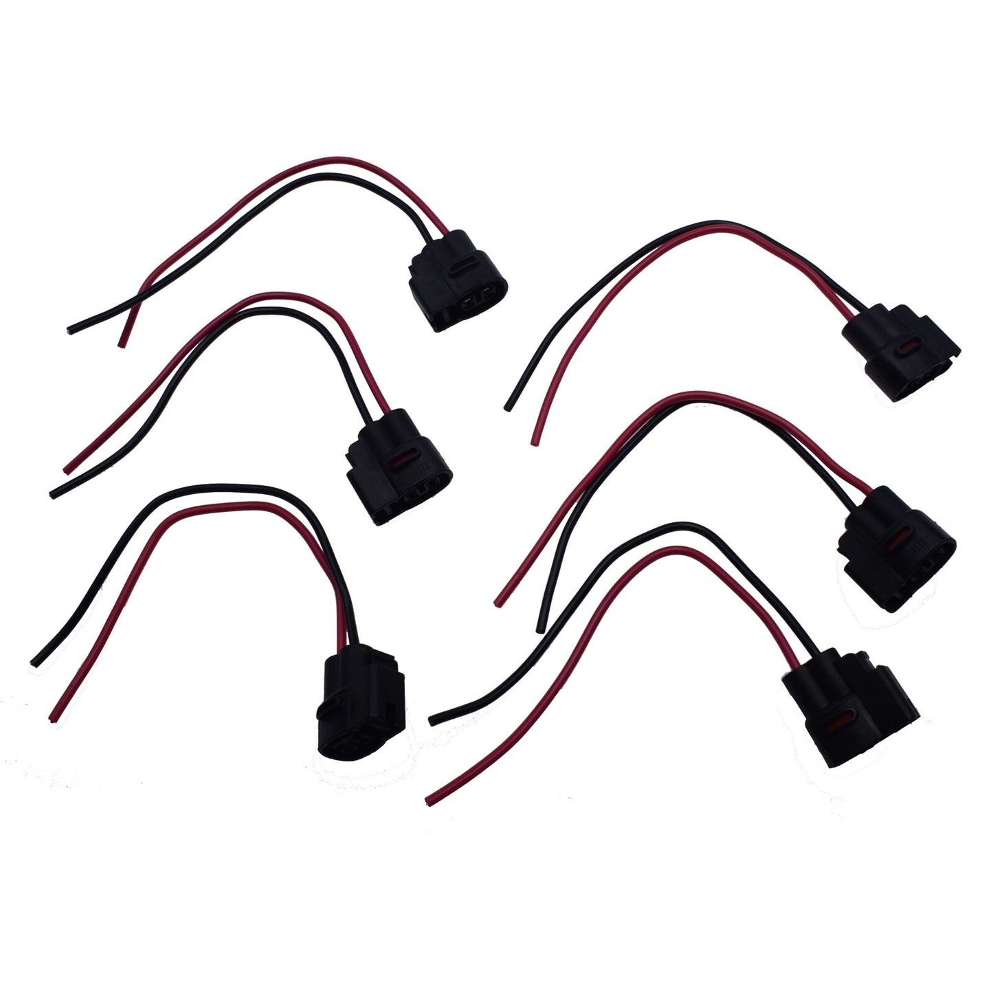 6-Piece Ignition Coil Connector Harness Tail for Chrysler for Dodge for Plymouth V6- n