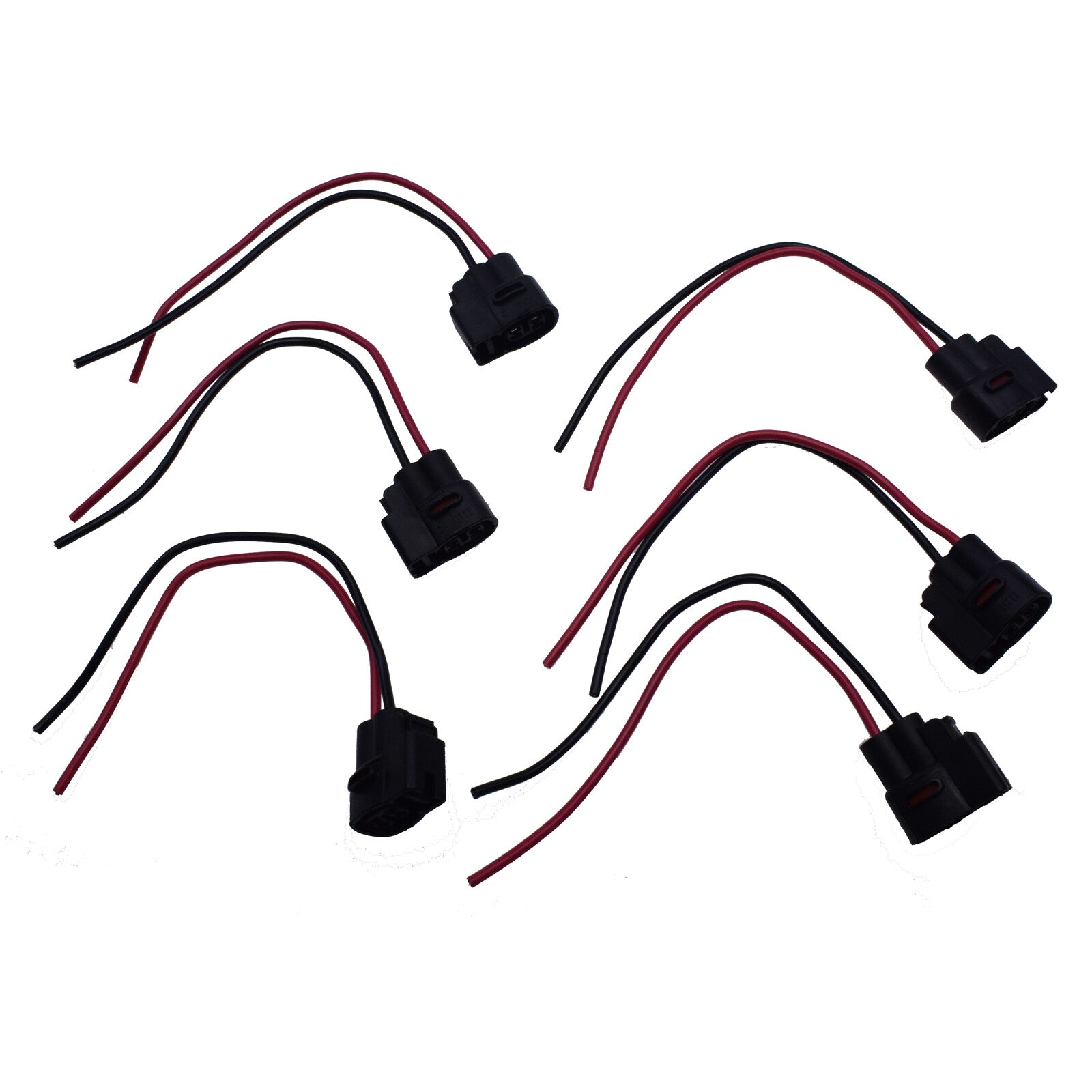 6-Piece Ignition Coil Connector Harness Tail for Chrysler for Dodge for Plymouth V6- n