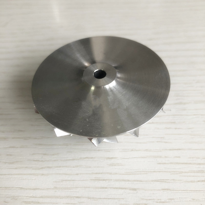 K04 37.84/50.96mm 6+6 blade 5304-123-2043 Turbine blank compressor wheel
