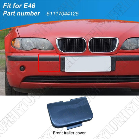 51117044125 Front Bumper Tow Hook Cover for BMW 3' E46 316i 318i 320i 325xi 330i Q
