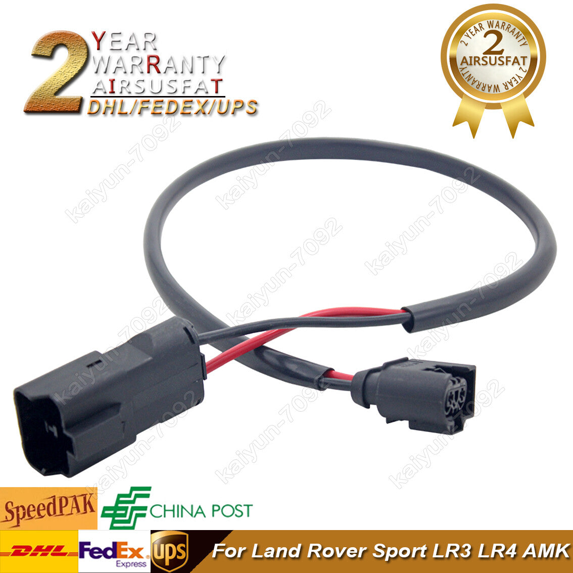 Air Suspension Compressor Motor Wire Plug Line for Range Rover Sport LR3 LR4 AMK